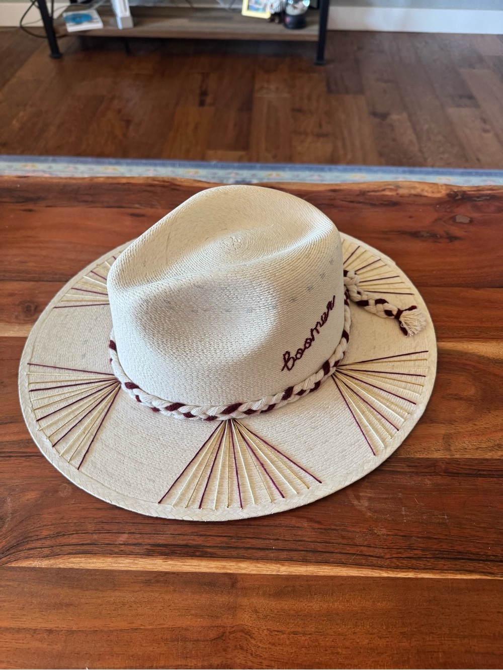 Never worn The Goldie Hat Co Boomer Sooner Hat